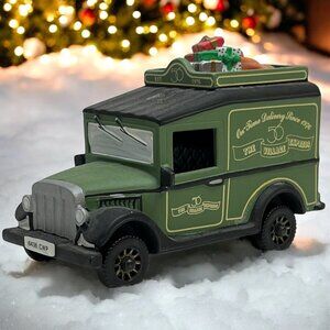 Dept 56 Village Express Van, Christmas in the City Village Accessory (no box)